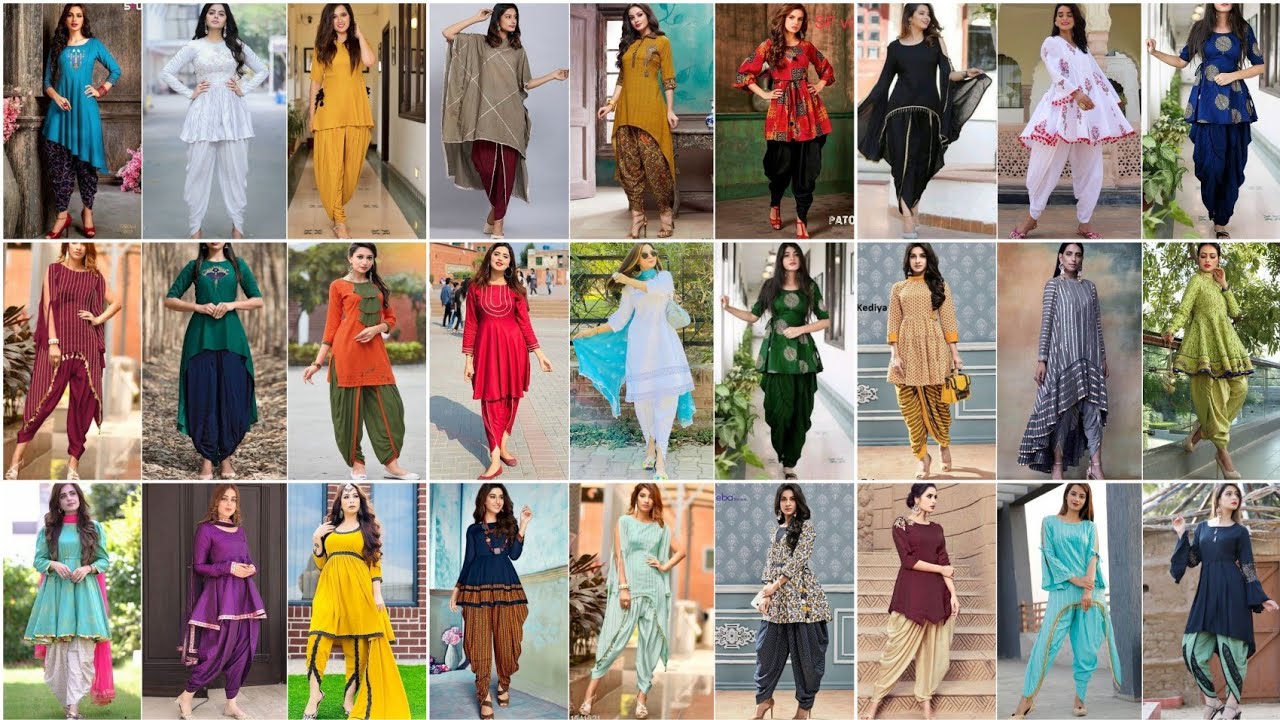 2018 Indian Fashion: Shraddha Kapoor in a peplum style kurt and dhoti style  salwaar in mustard ye… | Indian fashion, Sleeves designs for dresses, Dress  indian style